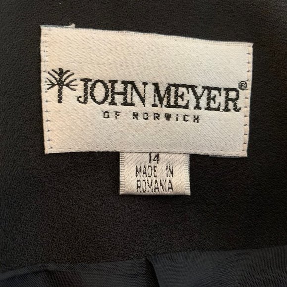 John Meyer of Norwich Beaded and Cut Out Blazer Size 14 - Picture 14 of 15